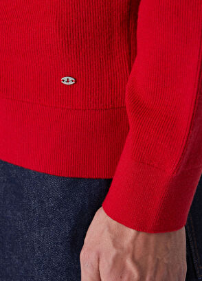 Beymen Club Red Knitted Basic Sweater - 7