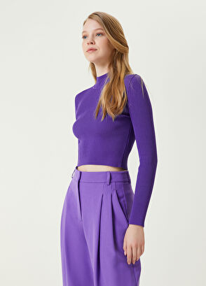 Beymen Club Mor Crop Kazak - 4