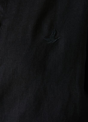 Beymen Club Siyah Keten Gömlek - 5