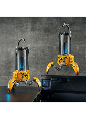 Gravastar Süpernova 25W Bluetooth Hoparlör RGB Işıklı Sarı 2'li Taşınabilir Stereo Ses Bombası - 8