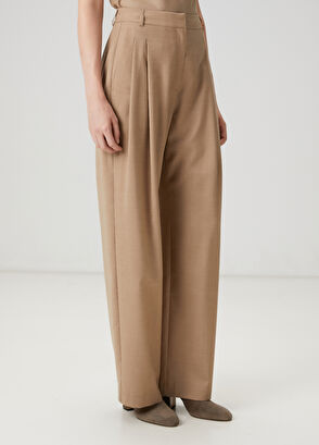 Beymen Club Camel Hair Pants - 4