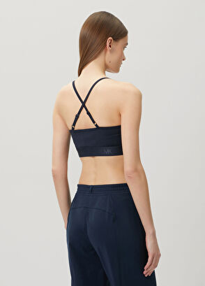 Michael Michael Kors Navy Blue Sports Bra - 4