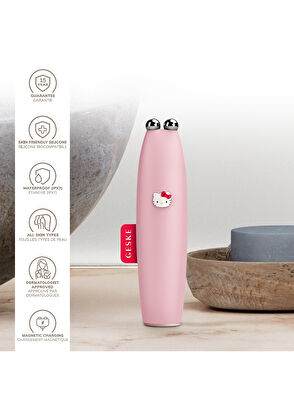 Geske MicroCurrent Face-Lift Pen Hello Kitty Pembe Mikro Akım Yüz Sıkılaştırıcı Akıllı Kalem  - 5