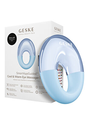 Geske Cool & Warm Eye Massager Mavi Soğutma & Isıtmalı Göz Masaj Aleti  - 3