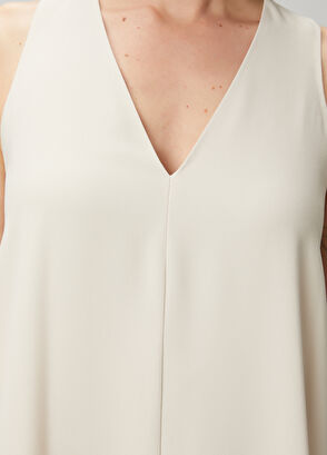 Beymen Club Beige Evaze Long Dress - 6