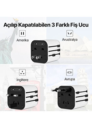 Ttec  International Travel Adapter 2SA02 - 3