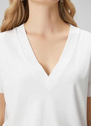 Beymen Club Beyaz Basic T-shirt - 6