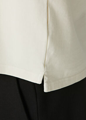 Autry Krem Logo Detaylı T-shirt - 6