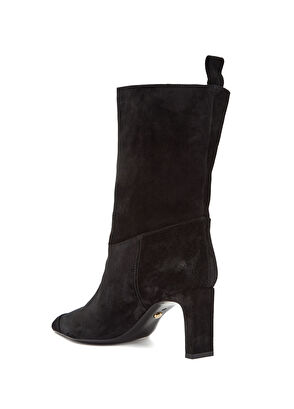 Siyah Kadın Süet Bot - Görsel 4