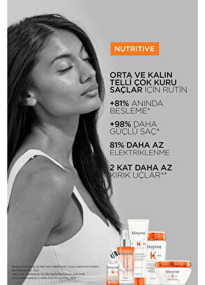 Kerastase Nutritive Masquintense Riche Derin Besleme Sağlayan Yoğun Saç Maskesi 200 ml - 5