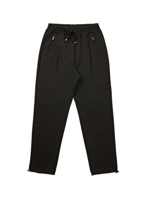 Beymen Club Siyah Paçası Büzgülü Jogger Pantolon - 6