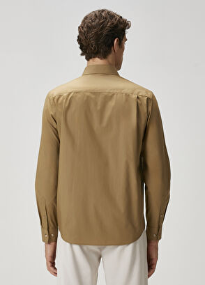 Beymen Club Deve Tüyü Poplin Gömlek - 5