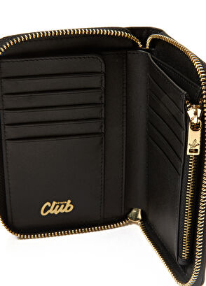 Beymen Club Black Women's Leather Card Holder - 5