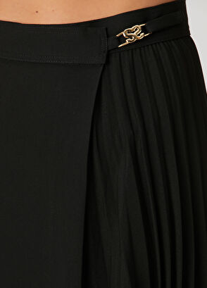 Sandro Black Midi Skirt - 5