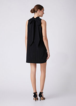Beymen Club Black Mini Evening Dress - 8