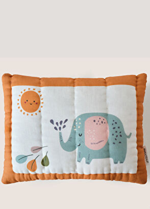 Uniqlooms Jungle El Yapımı Organik Pamuk Bebek Çocuk Yatak Örtüsü Takımı - 5