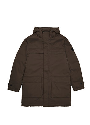 Beymen Club Haki Kapüşonlu Parka - 9