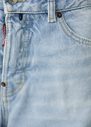 Dsquared2 Loose Twist Blue Jeans - 6