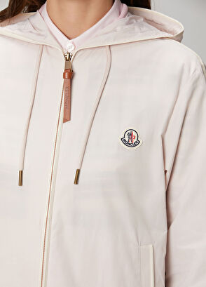 Sarracenia Açık Pembe Kapüşonlu Yağmurluk - Görsel 6