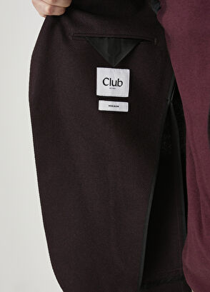 Beymen Club Plum Wool Cachet Jacket - 9