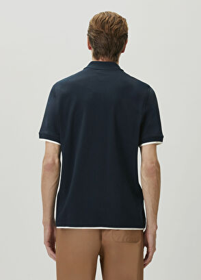 Beymen Club Lacivert Comfort Fit Garnili Polo T-shirt - 5