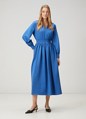 Beymen Club Blue Midi Dress - 3