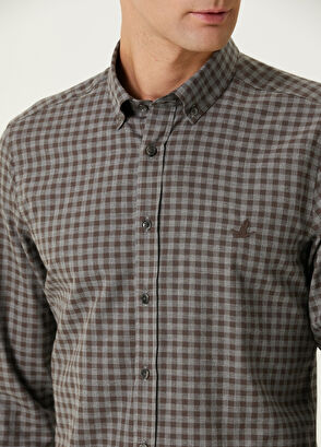 Beymen Club Slim Fit Kahverengi Gömlek - 6
