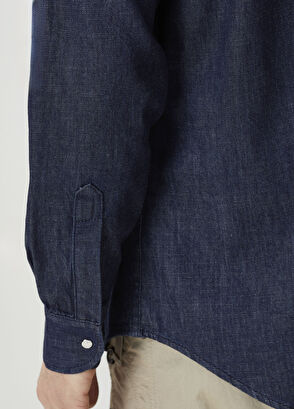 Dsquared2 Navy Blue Denim Shirt - 6