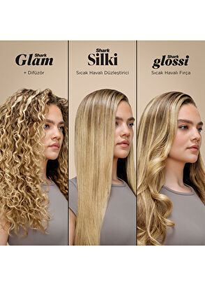 Shark Glam Gold 5 Head Straight Wavy and Curl Multi-Purpose Hair Styler - 5