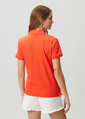 Beymen Club Red Contrast Logo Polo T-shirt - 5