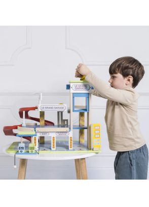 Le Toy Van Wooden Multicolored Le Grand Garage - 6