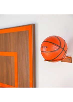 Archtwain Ceviz Turuncu Tekli Duvar Potası - 7