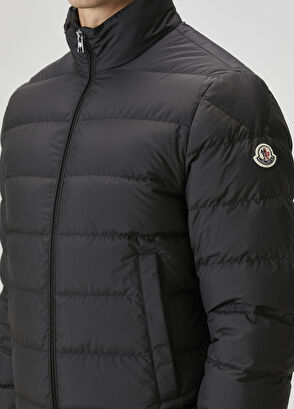 Moncler Siyah Puff Mont - 5