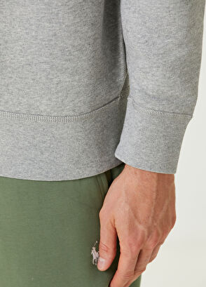 Gri Sweatshirt - Görsel 7