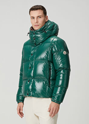 Moncler Parana Green Hooded Puffer Jacket - 3