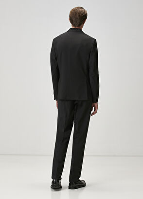 Beymen Club Black Vest Detailed Wool Tuxedo - 7