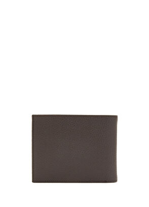 Beymen Club Brown Pocketed Men's Flotter Leather Card Holder - 6
