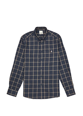 Beymen Club Comfort Fit Lacivert Gömlek - 8