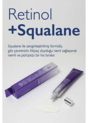 Dermal Dr+MEDM Retinol + Squalane Skin Renewing and Anti-Wrinkle Eye Care Cream 30 g - 3