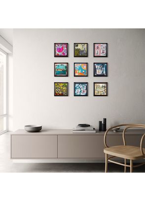 Un Poco Wow İpek Tablo Koleksiyonu 24 x 24 cm - 7