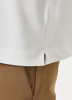 Beymen Club Off-White Rope Detail Slim Fit Polo T-Shirt - 7