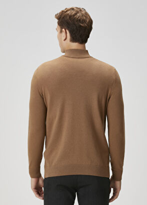 Beymen Club Camel Cashmere Blend Wool Sweater - 5