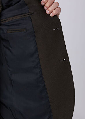 Beymen Club Brown Italian Cashmere Jacket - 9
