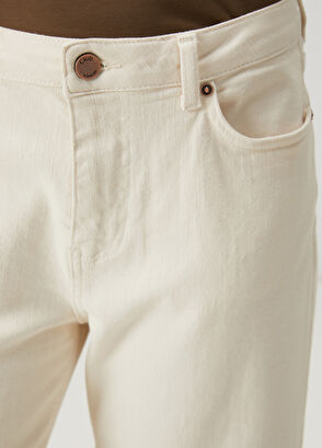 Beymen Club Ekru Jean Pantolon - 6