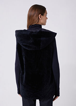 Beymen Club Lacviert Reversible Wool Vest - 6