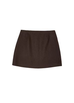 Beymen Club Kahverengi Mini Yün Etek - 5