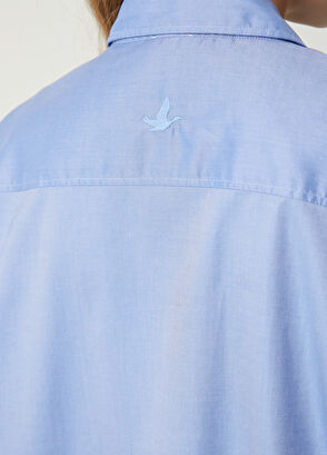 Beymen Club Mavi Cepli Gömlek - 5