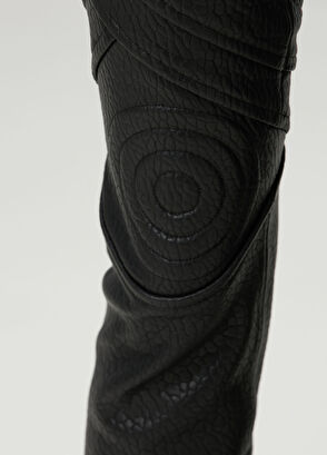 Alexander Wang Siyah Deri Pantolon - 6
