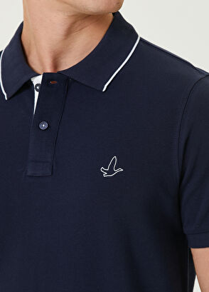 Beymen Club Slim Fit Lacivert Polo Yaka T-shirt - 6