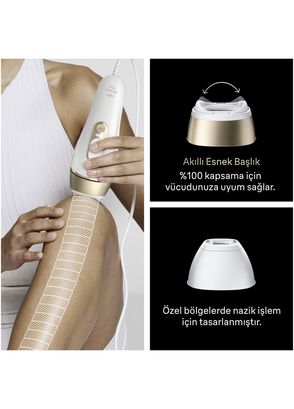Braun Silk·expert Pro 5 / Gillette Venus + 2 Başlık ve Çanta IPL Lazer Epilasyon Aleti PL5221 - 3